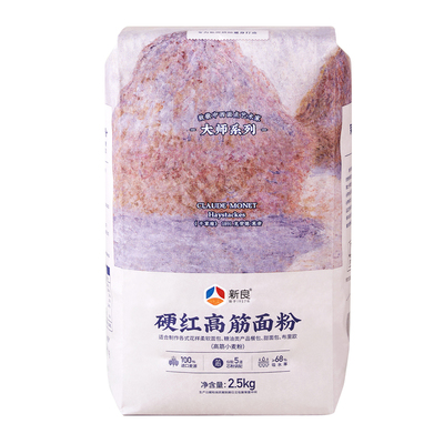 新良大师硬红高筋面粉2.5kg