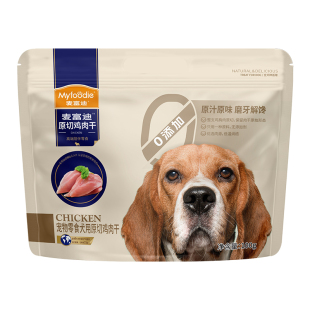 麦富迪狗狗零食薄切鸡肉干鸭肉干中小型成犬幼犬磨牙棒鸭肉缠雪梨