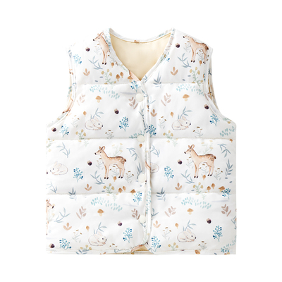 欧孕珍珠棉秋冬外穿保暖夹棉马甲