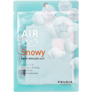 韩国直邮frudia空气口罩面膜补水保湿修护面膜弱酸性(10张x1盒)