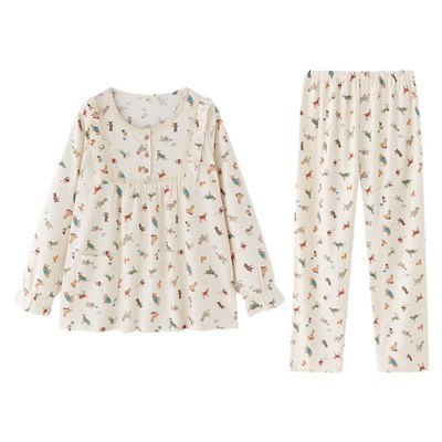 软萌治愈狗狗纯棉磨毛绒布睡衣