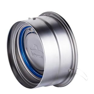 潜水艇止逆阀厨房专用烟道阀抽油烟机排烟管止回阀逆止阀防回烟宝