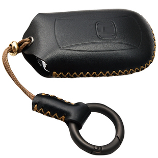 专用于本田雅阁钥匙套11代思域扣型格皓影英仕派CRV车钥匙包真皮