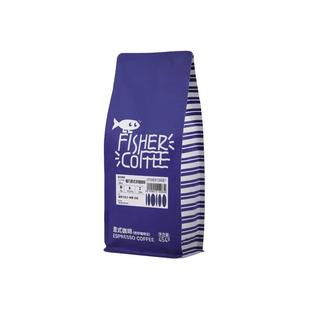 FISHER啡舍F1榛巧意式咖啡豆 哥斯达黎加SOE深烘奶咖浓缩咖啡豆粉