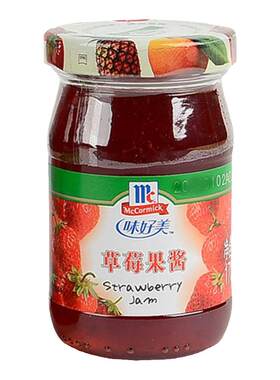味好美草莓果酱170g*2瓶早餐面包土司酱草莓酱蛋糕涂抹烘焙原料