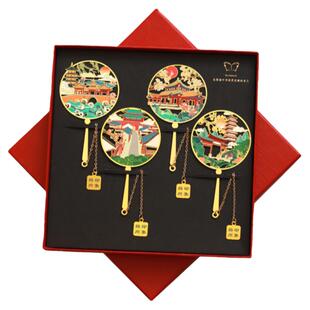 扬州景点金属文创书签瘦西湖何园东关街旅游纪念品学生用礼物定制