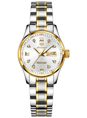 瑞士认证正品牌防水手表女机械表