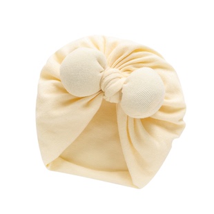 婴儿帽子秋薄款0到3个月新生婴儿男女宝宝胎帽新生儿帽头饰婴幼儿