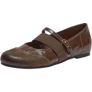 Bata羊皮书洛可可乐谱女2026春季新款休闲浅口玛丽珍单鞋1811DAQ6