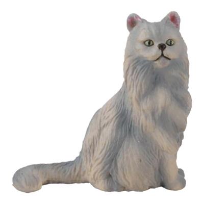 【88329波斯猫(坐着)】CollectA官方授权正版动物模型早教玩具