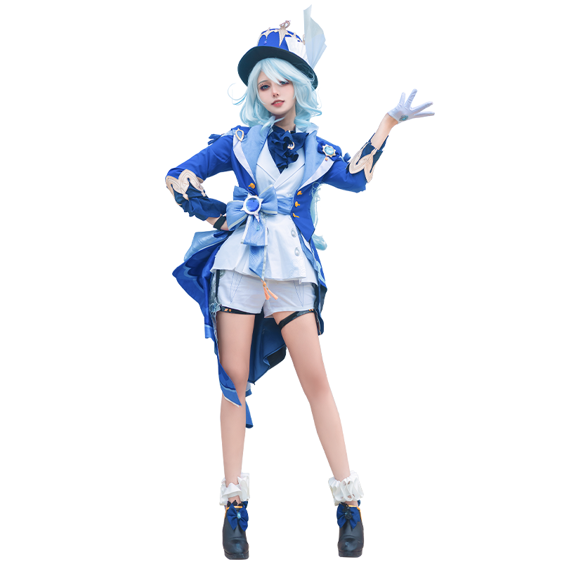【漫囧】原神cos 枫丹水神 芙宁娜芙卡洛斯 礼服cosplay服装 现货
