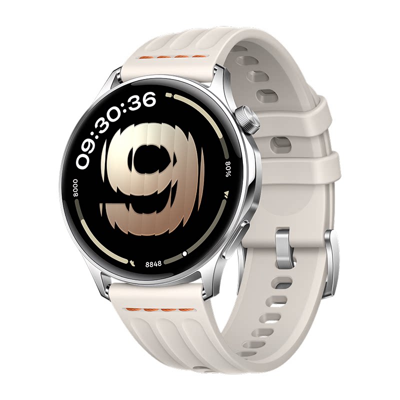 适用oppowatchs官方同款硅胶表带