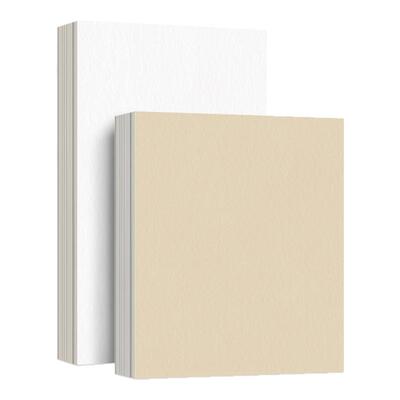 大山皮纸加厚书画纸卡纸麻纸仿古国画生纸卡纸镜面软卡方形毛笔美术初学者半生熟书法专用纸绘画熟纸软卡裱框