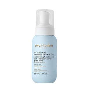 Evereden安唯伊新生儿婴儿夏季沁凉舒红小蓝洗沐二合一沐浴露泡泡