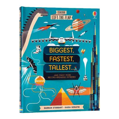 Lifttheflap Biggest Fastest Highest Strongest儿童绘本