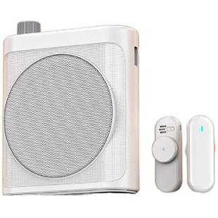 无线领夹式小蜜蜂扩音器教师专用上课讲磁吸麦克风大音量导游喇叭