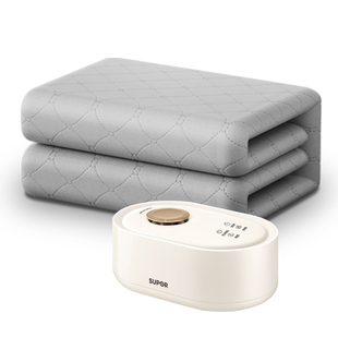 苏泊尔水暖毯2025新款石墨烯水循环静音电褥智能加热单人电热毯双