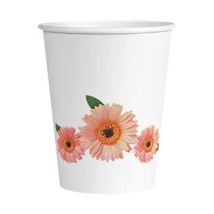 健康饮水原生木浆一次性纸杯纸杯家用办公待客聚会茶水饮料杯