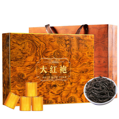弘缘茗新茶大红袍肉桂小罐礼盒装
