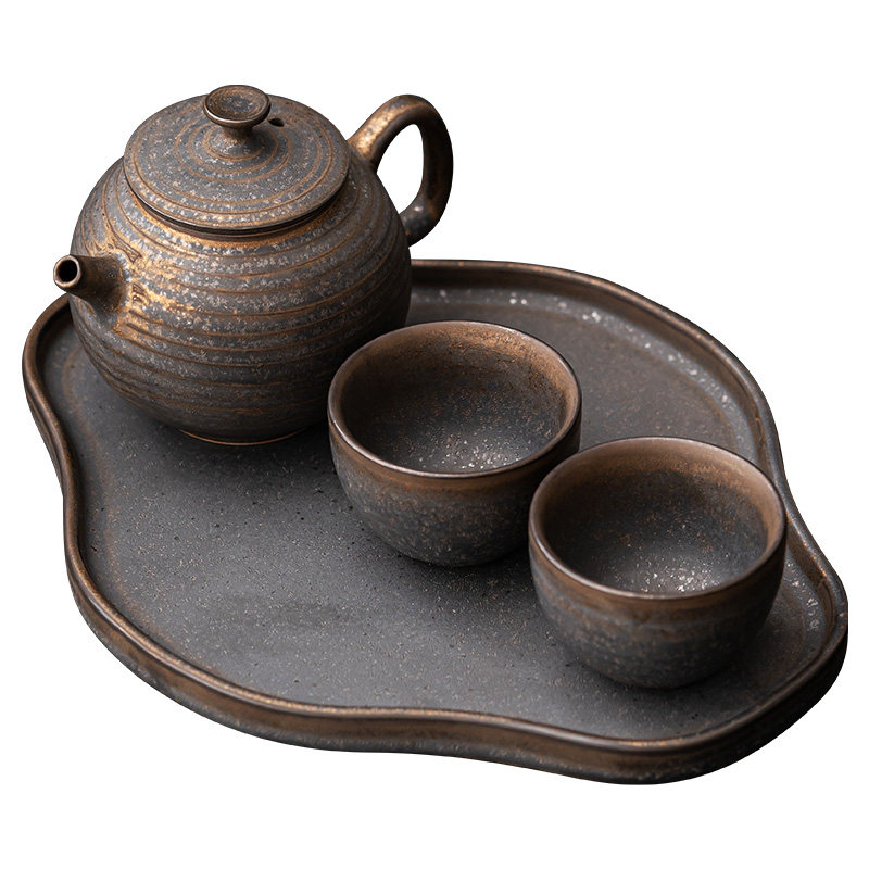 日式复古一壶二杯泡茶器茶具套装