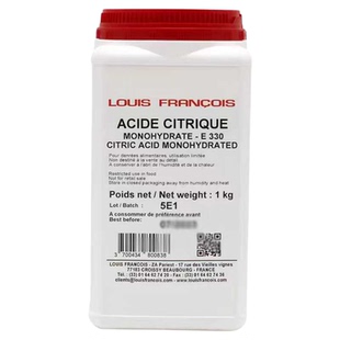 柠檬酸烘焙 法国进口LOUIS水果软糖添加剂酸味剂食品级烘焙原料