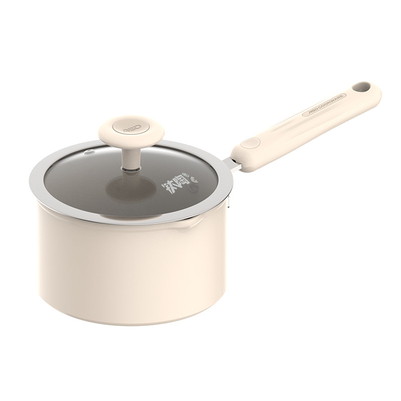 爱仕达宝宝辅食锅婴儿煎煮一体锅小奶锅汤锅NL18V9Q不粘锅煮粥锅