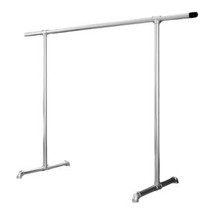 定做单杆晒衣架镀锌不锈钢管晾衣架室内折叠户外落地稳固挂衣架子