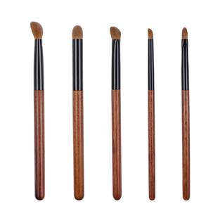 小胖丁5支黄狼尾毛H53遮瑕刷扁舌遮瑕刷口红唇刷晕染眼影化妆刷