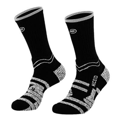 NICEID NICE 篮球运动袜子高帮厚底防滑精英袜实战耐磨球袜休闲