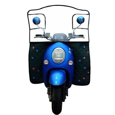 电瓶秋冬加厚高清透明防雨挡风罩