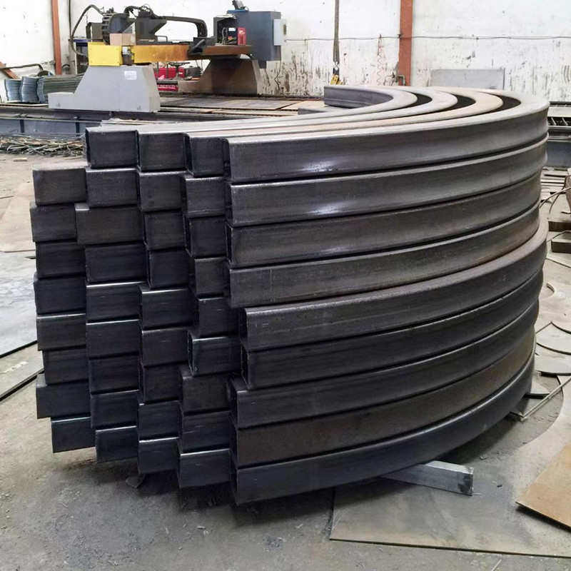 方管钢材激光加工切割折弯方钢型材镀锌方管圆管拉弯半圆卷圆弧形