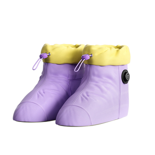 元气达人无水泡脚神器艾绒热敷靴暖脚足底艾灸鞋石墨烯发热养生鞋