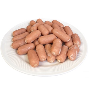 航宇亲亲肠脆皮迷你小香肠烘焙火锅麻辣烫商用批发食材