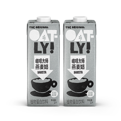OATLY燕麦奶谷物饮料咖啡