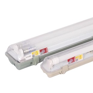 LED三防日光灯蓄电池灯管带罩双管三管消防应急灯防爆防尘荧光灯