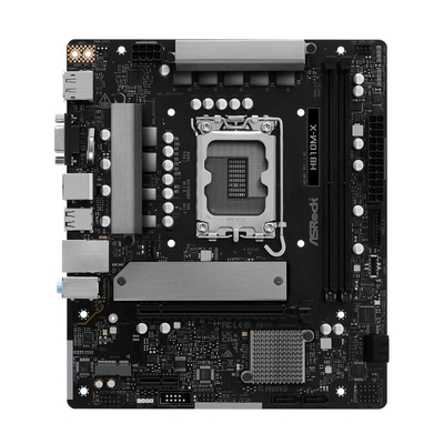 华擎H810M-X主板 DDR5台式机 支持英特尔酷睿ULTRA 230F 225F
