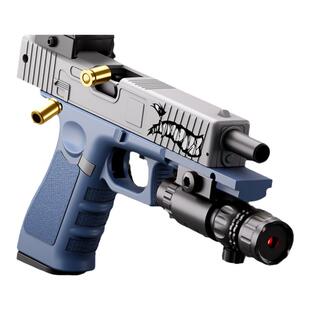 克洛克手抢连发反吹软弹枪毛色手抢p18c手抢半自动g18c暗区突围