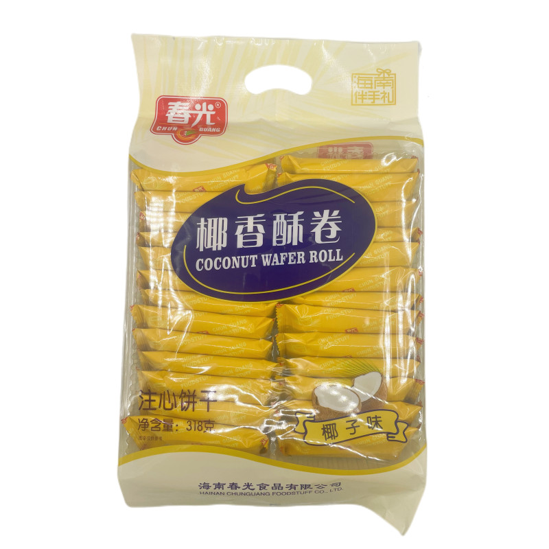 春光椰香酥卷大包装分享装