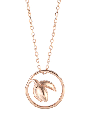 奢金轩纯银纯银女珍珠项坠空托