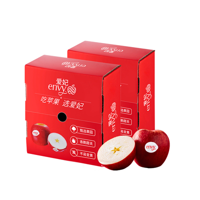 美国进口爱妃苹果8粒年货礼盒