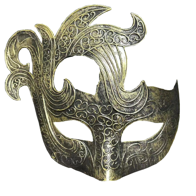 仿古面具皇冠万圣节摄影道具