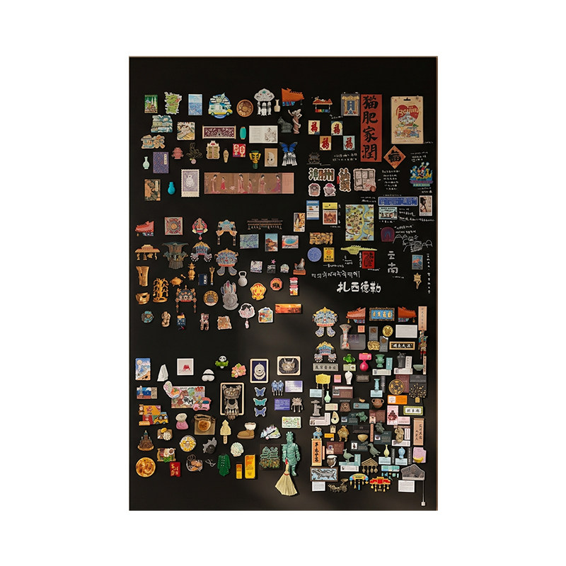 磁艺家磁吸珐琅黑板冰箱贴展示板