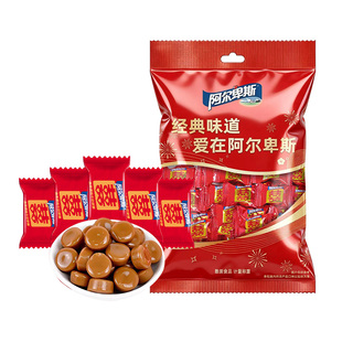 阿尔卑斯喜糖焦香源味400g袋装结婚订婚庆喜糖伴手礼零食糖果批发
