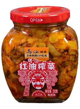 乌江榨菜玻璃瓶300g涪陵