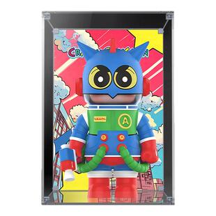 KGBOX用于POPMARTmolly蜡笔小新动感超人400%ins风展示盒