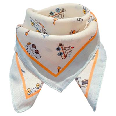 儿童卡通三角巾秋冬新款保暖围脖