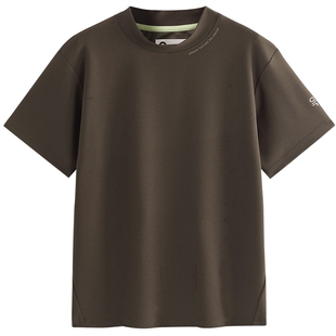 【商场同款】太平鸟男装 新款潮流美式半高领短袖T恤男B2CNG1524