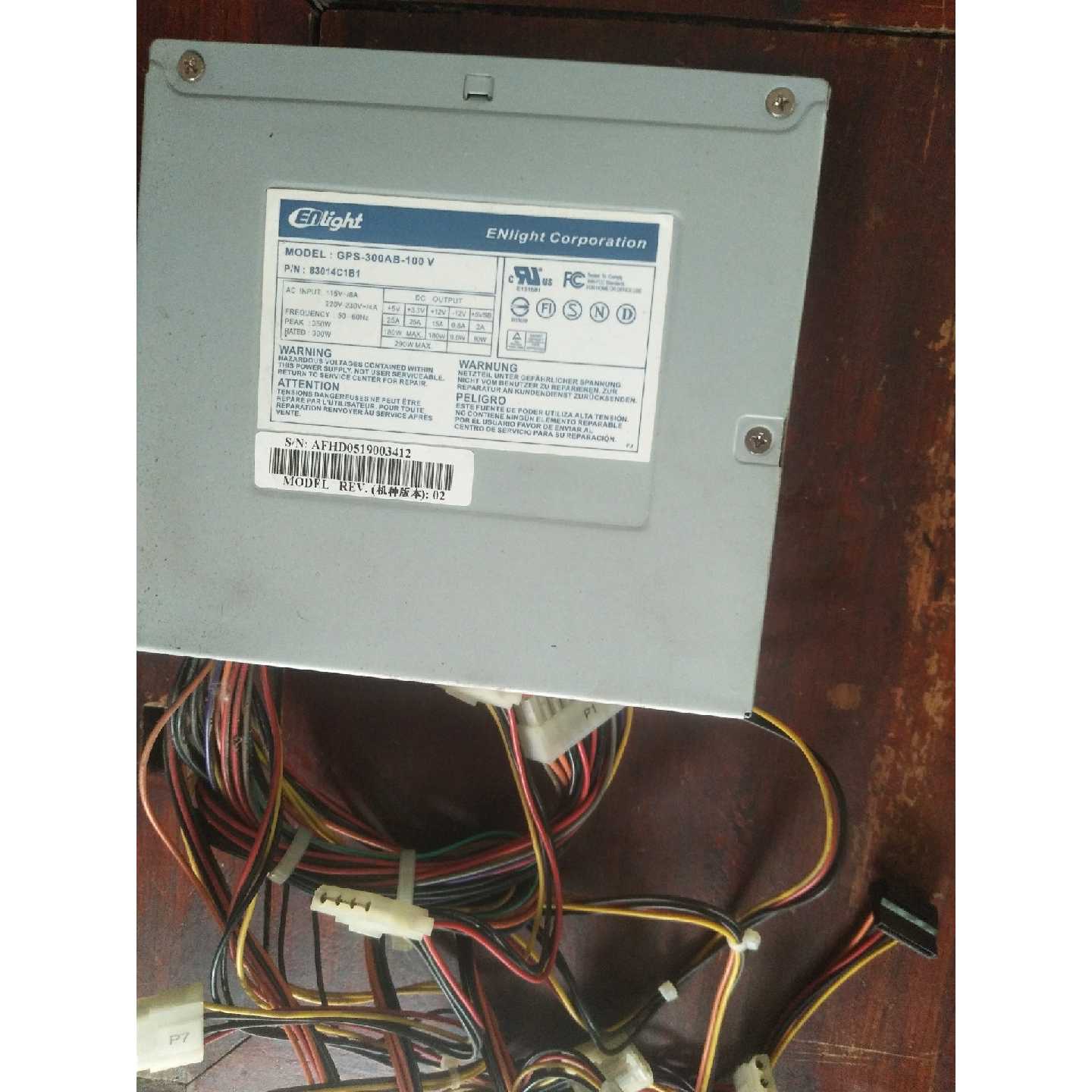 议价ENLIGHT工业设备工控机电源GPS300AB10可维修