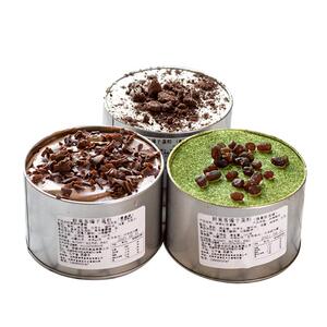 网红盒子蛋糕点抹茶巧克力味慕斯奶油甜品奶酪铁罐头小罐子零食