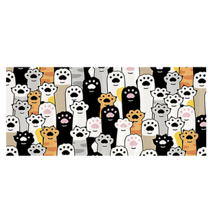 橱柜帘子厨房柜门布帘遮挡帘滑轨杂物装饰遮丑门帘免打孔防尘拉帘